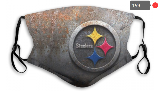 NFL Pittsburgh Steelers #11 Dust mask with filter->nfl dust mask->Sports Accessory